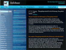 Tablet Screenshot of iinfobase.com